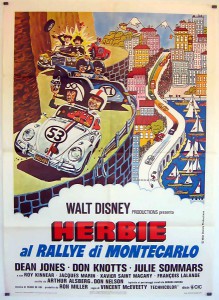 Locandina film Herbie al Rallye di Montecarlo