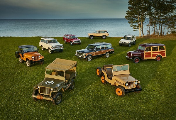 Il marchio Jeep festeggia 75 anni di storia.