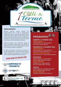 Locandina 2 Colli e Terme 2016