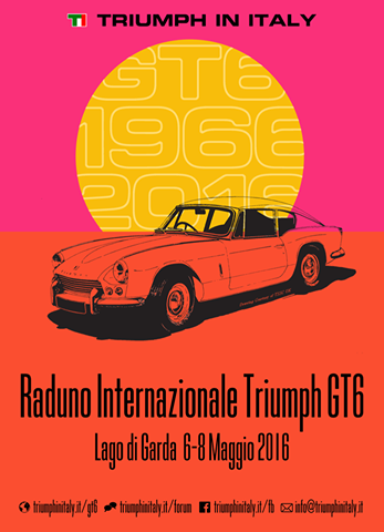 Raduno Triumph Gt6: a maggio sul Lago di Garda.