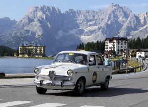 Alfa Romeo Giulietta Ti 1961 domina la Coppa d'Oro Dolomiti