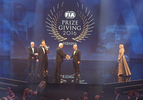 Il FIA Prize Giving 2016 rende omaggio alla Targa Florio
