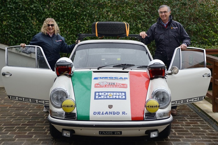 Argenti – Amorosa rifanno l’avventura del Rallye di Monte-Carlo Historique.