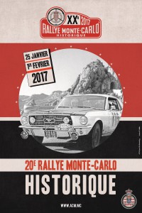 Manifesto Rallye Monte Carlo 2017