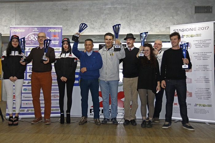 Premiati i partecipanti al Trofeo Tosco Emiliano al Motor Show.