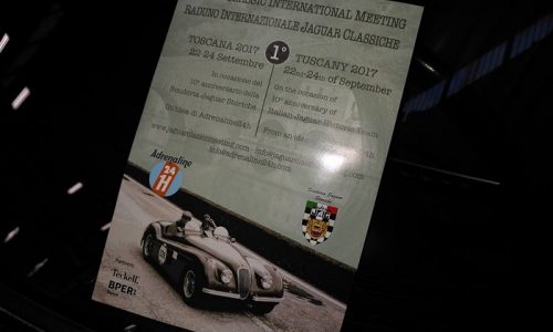 1° Jaguar Classic International Meeting: raduno in Toscana.