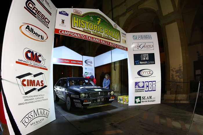 7° Historic Rally Vallate Aretine: dominano Lucky e Pons.
