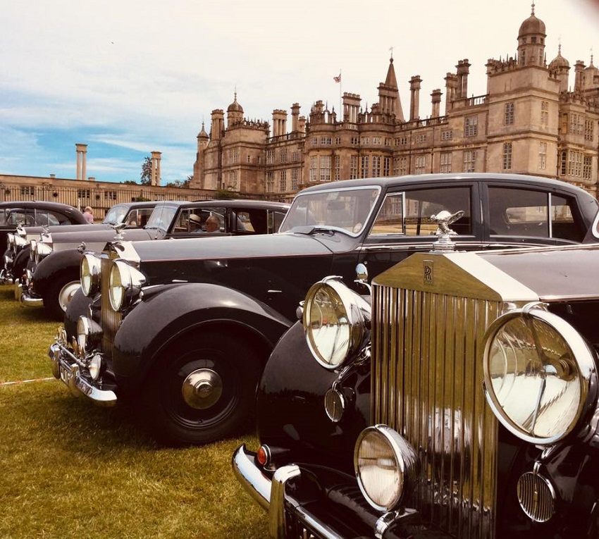 Mille auto al più grande raduno al mondo di Rolls-Royce.