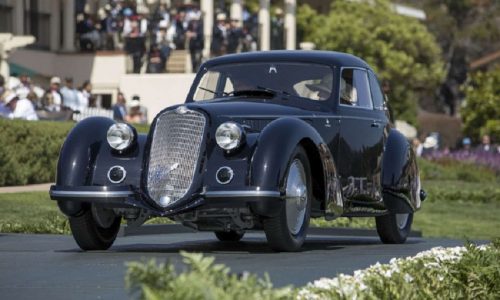 Alfa 8C 2900B Touring del 1937 è Best of Show al Concorso di Pebble Beach