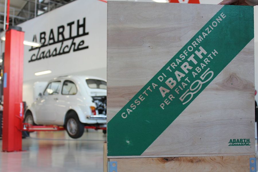 Le vetture Abarth di FCA Heritage partecipano alla Targa Florio.