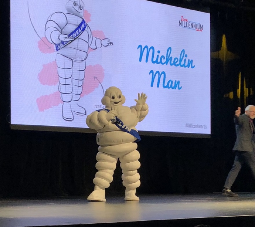 L’Omino Michelin eletto ‘Icona del Millennio’.