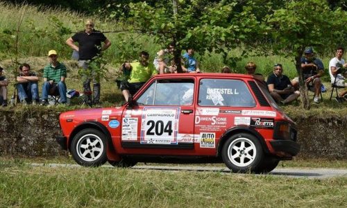 Trofeo A112 Abarth Yokohama: è record d’iscritti al Rally Campagnolo