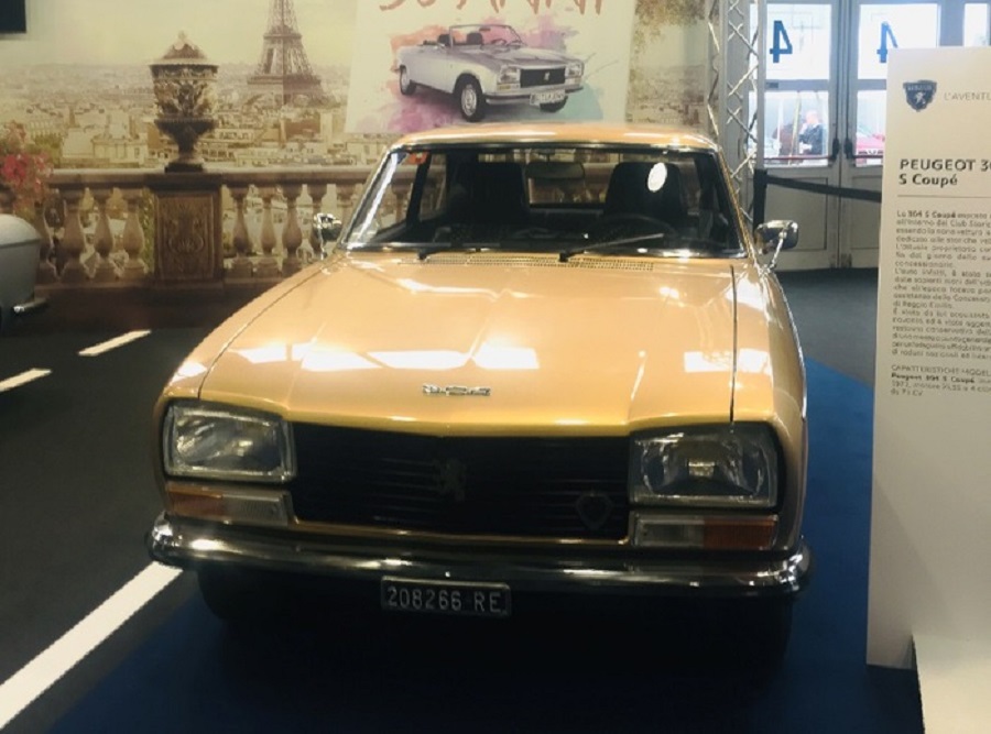Salone Padova, Peugeot 304 festeggia mezzo secolo in fiera.