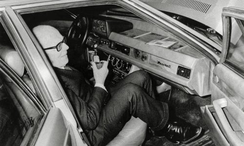 Maserati Quattroporte presentata 40 anni fa a Sandro Pertini.