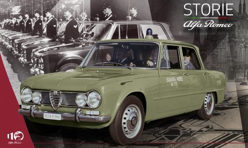 “Storie Alfa Romeo” nella quinta puntata le “Gazzelle” e “Pantere” del biscione al servizio della legge.