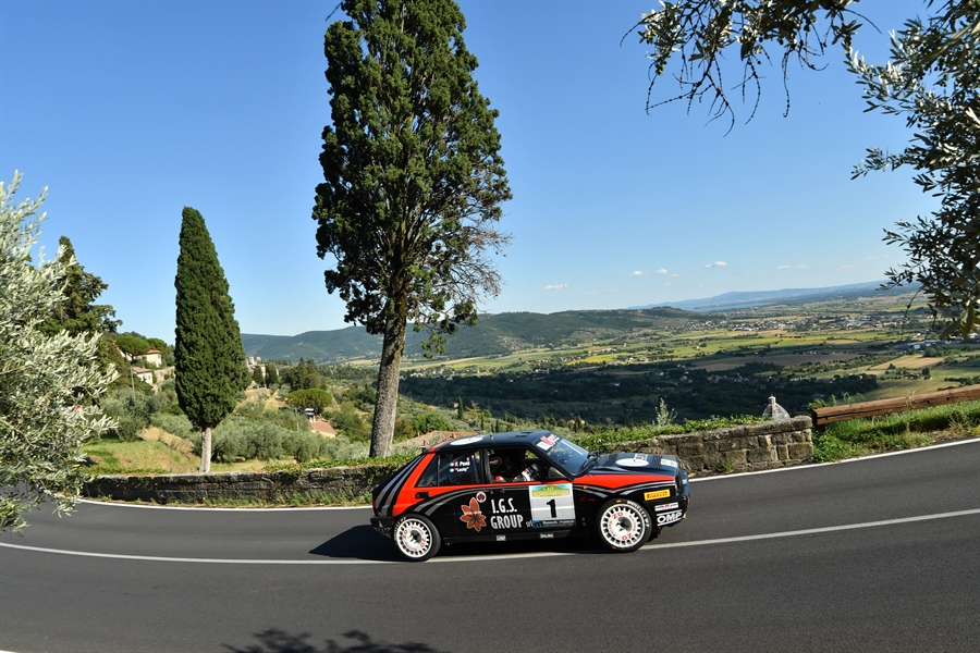 Il 10° Historic Rally delle Vallate Aretine va a favore di Lucky-Pons.