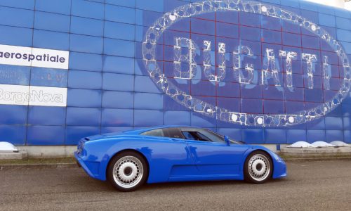 Bugatti celebra i trent’anni della ‘fabbrica blu’.