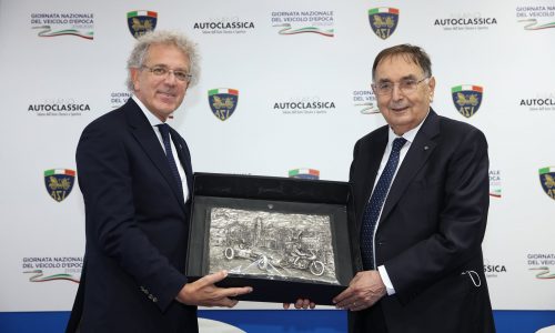 Il Premio per il Motorismo Storico dell’ASI assegnato a Giampaolo Dallara.