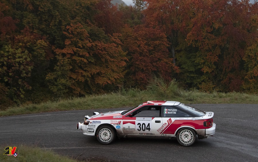 Patuzzo – Martini su Toyota Celica vincono il 15° Rally Due Valli Historic