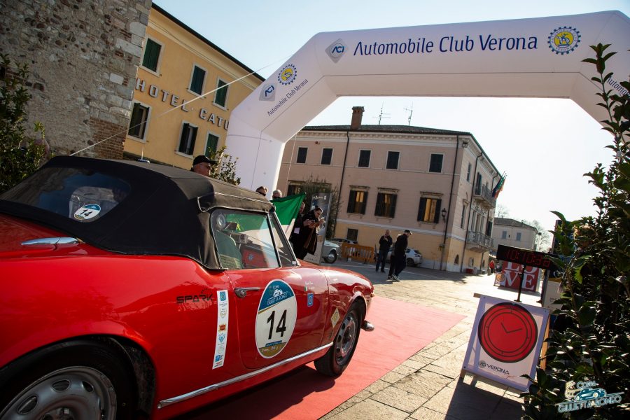 Pe la Coppa Giulietta&Romeo è record: in 121 vetture al via.