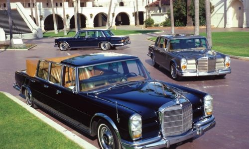 Mercedes W100, la ‘super lusso’ di capi di Stato e rockstar.