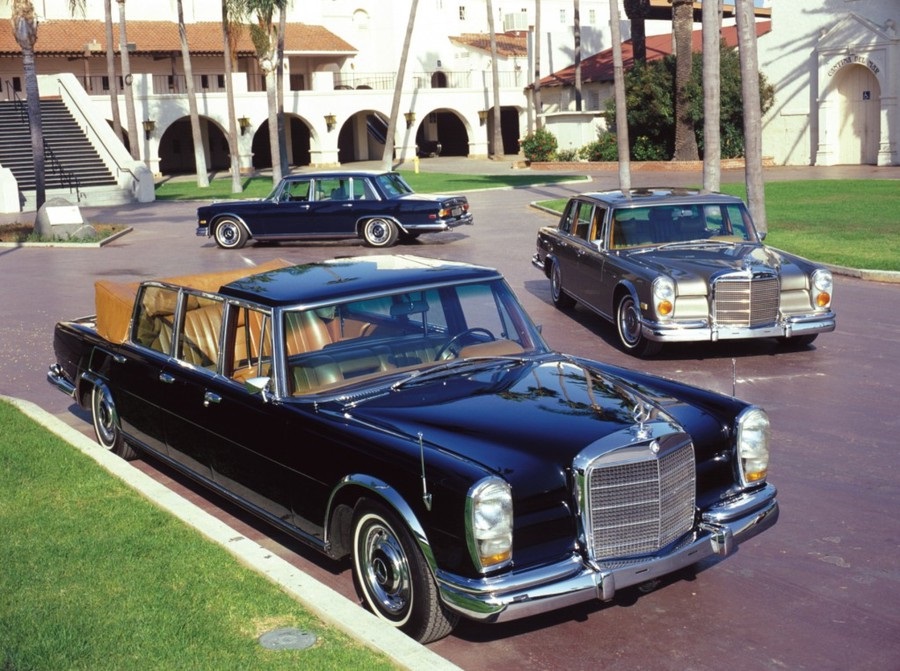 Mercedes W100, la ‘super lusso’ di capi di Stato e rockstar.