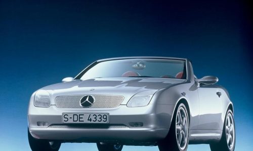 Mercedes-Benz SLK, festa per i 25 anni ad Auto e Moto d’Epoca.
