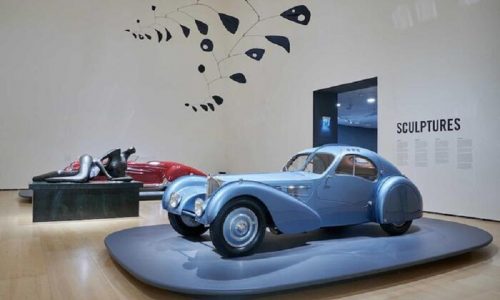 Bugatti Type 57 Sc Atlantic regina del Guggenheim.