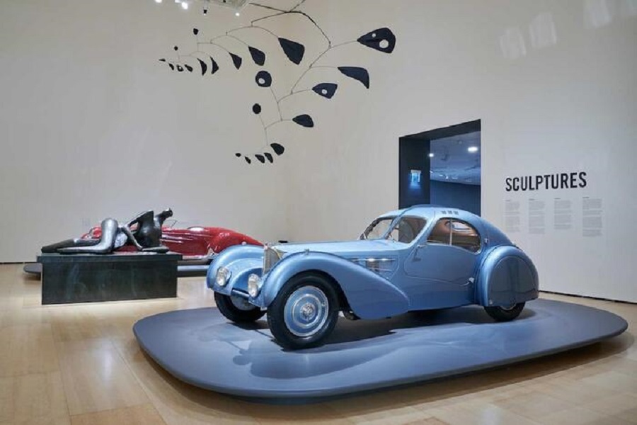 Bugatti Type 57 Sc Atlantic regina del Guggenheim.