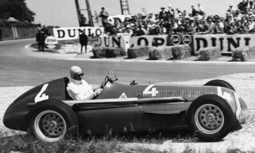Dowsetts Tipo 184, per guidare su strada l’Alfetta di Fangio.