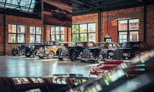 Bentley, nell’Heritage Garage tutta la storia del marchio.