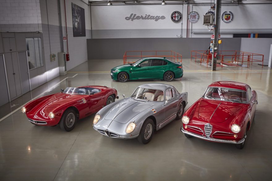 L’Heritage di Stellantis e Alfa Romeo protagonisti della “1000 Miglia” 2023.