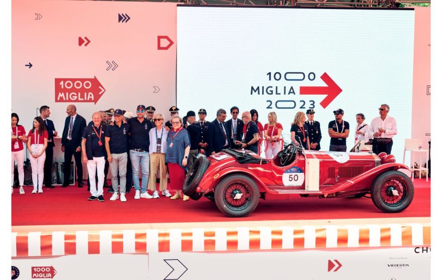 L’Alfa Romeo vince la 1000 Miglia 2023.