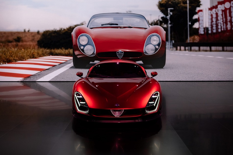 Alfa Romeo 33 Stradale debutta al “Salone Auto e Moto d’Epoca” ed è madrina del programma Heritage “”.