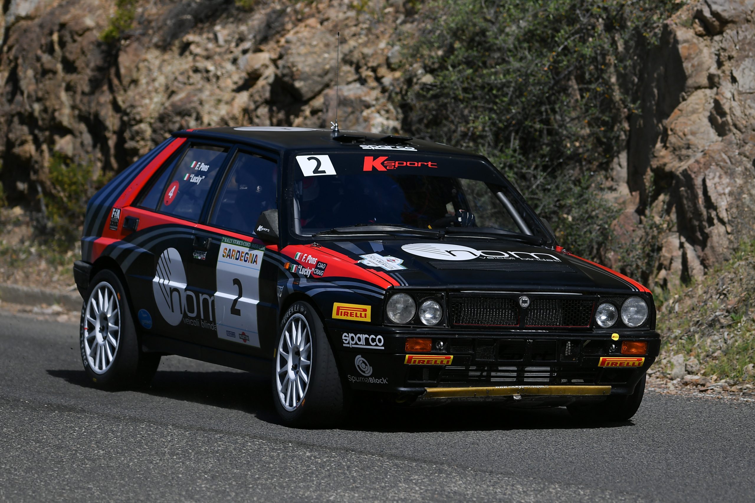 Luky e Pons trionfano nel 7° Rally Internazionale Storico Costa Smeralda.