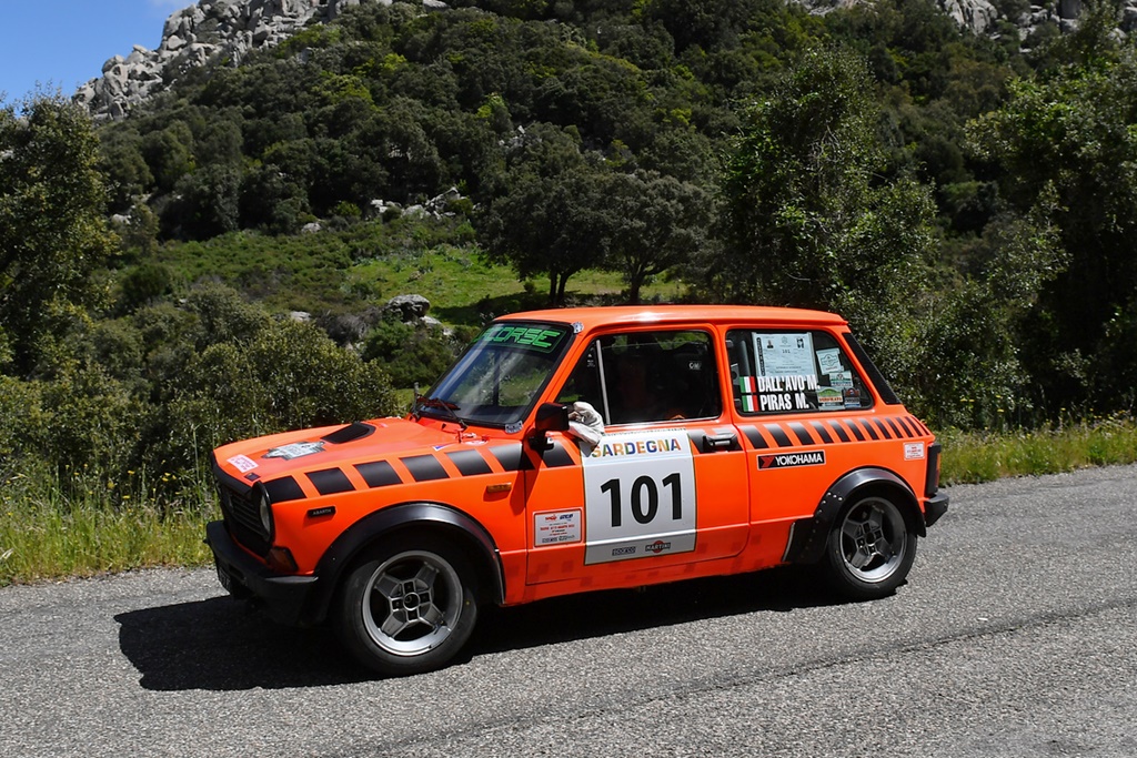 Marcogino Dall’Avo e Manuel Piras Trionfano nel Rally Storico Costa Smeralda per le A112.