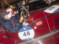The arrival of historical "Mille Miglia" vintage car rally to Via Veneto in Rome, 23 October 2020. ANSA/CLAUDIO PERI