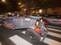 The arrival of historical "Mille Miglia" vintage car rally to Via Veneto in Rome, 23 October 2020. ANSA/CLAUDIO PERI