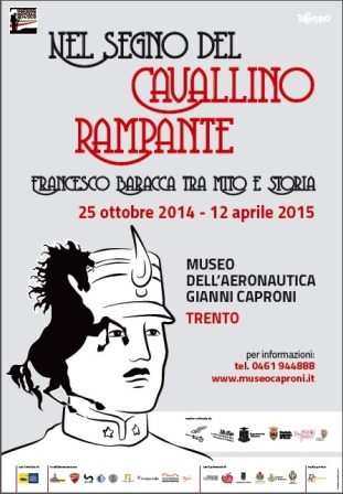 Mostra “Nel segno del cavallino rampante” presso il Museo Gianni Caproni di Trento.