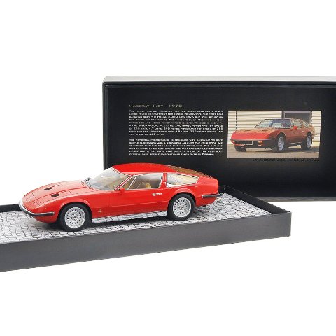 Minichamps Maserati Indy: un’affascinate sportiva italiana in miniatura.