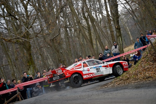 La mitica Lancia Rally 037 fa suo il Rally 1000 Miglia Storico.