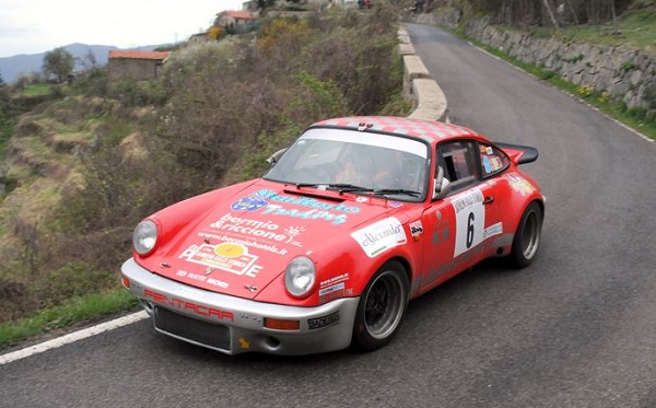 Sanremo Rally Storico 2015: vincono Musti-Granata su Porsche 911 RSR.