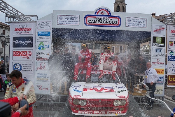 11° Rally Campagnolo & 7° Campagnolo Historic 2015: ecco i vincitori.