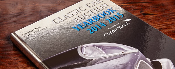 Libro “Classic Car Auction Yearbook 2014-2015”: il risultato di un anno di aste.