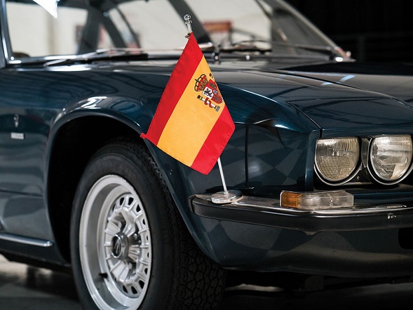 All’asta la Maserati Quattroporte 1971 dell’ex Re di Spagna.