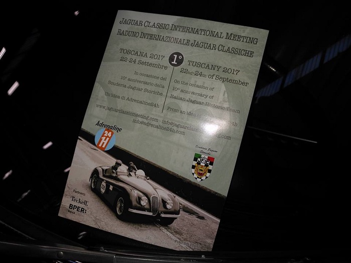 1° Jaguar Classic International Meeting: raduno in Toscana.