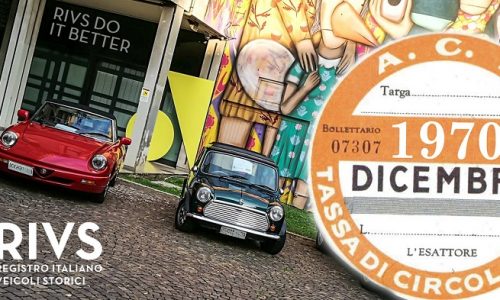 Le youngtimer e il bollo auto storiche: il pensiero del R.I.V.S..