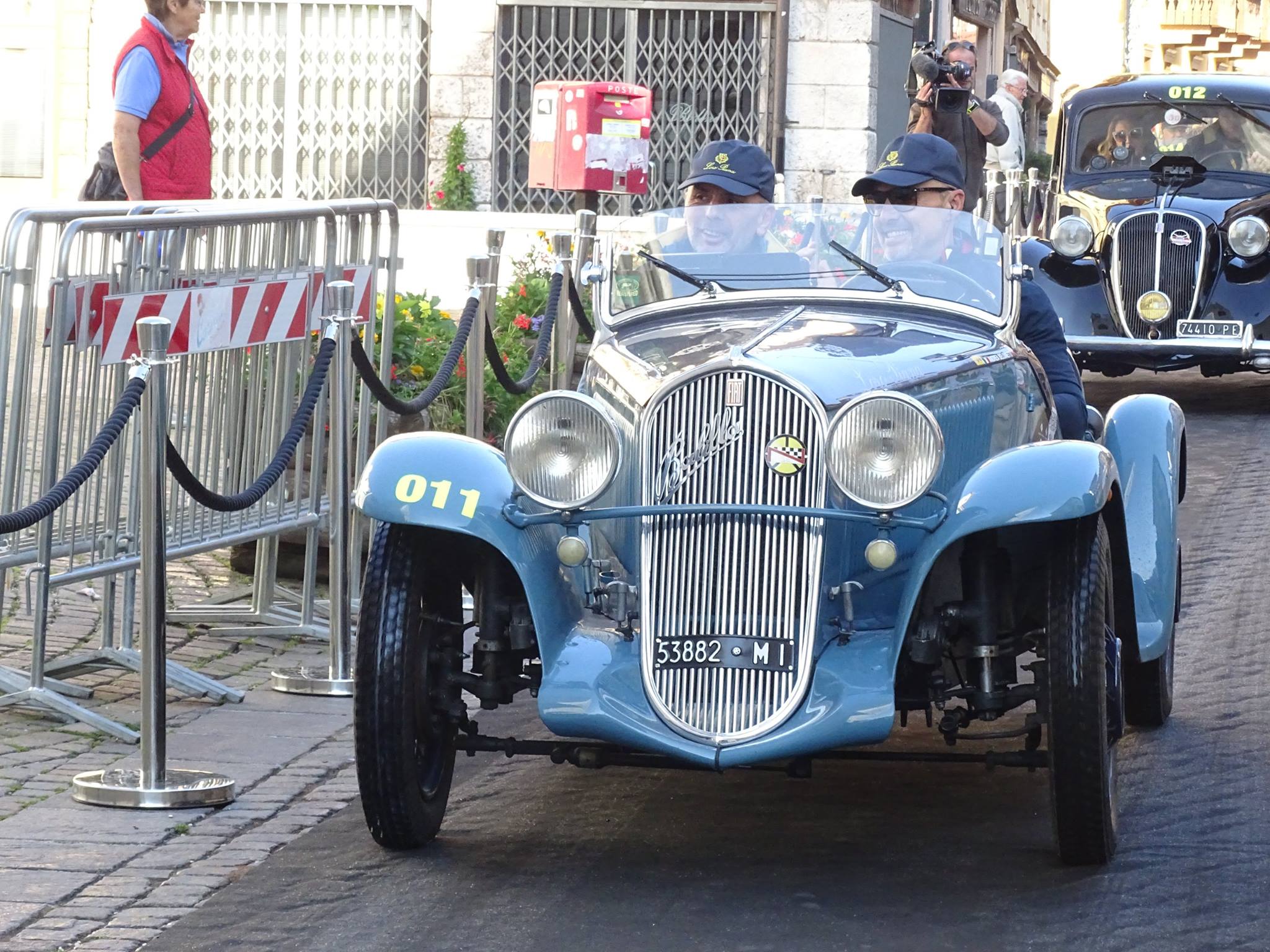 La Fiat 508 Spider di Belometti fa sua la Coppa d’Oro delle Dolomiti 2017.