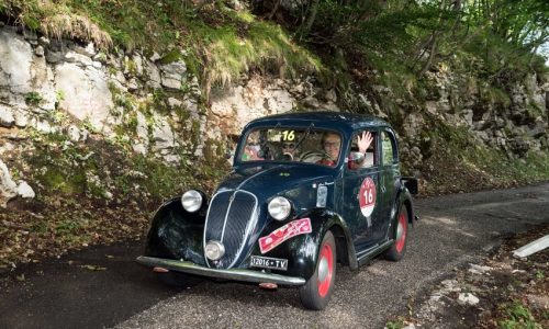Stella Alpina 2017: Passanante e De Alessandrini portano al successo al loro Fiat 508C del 1938.