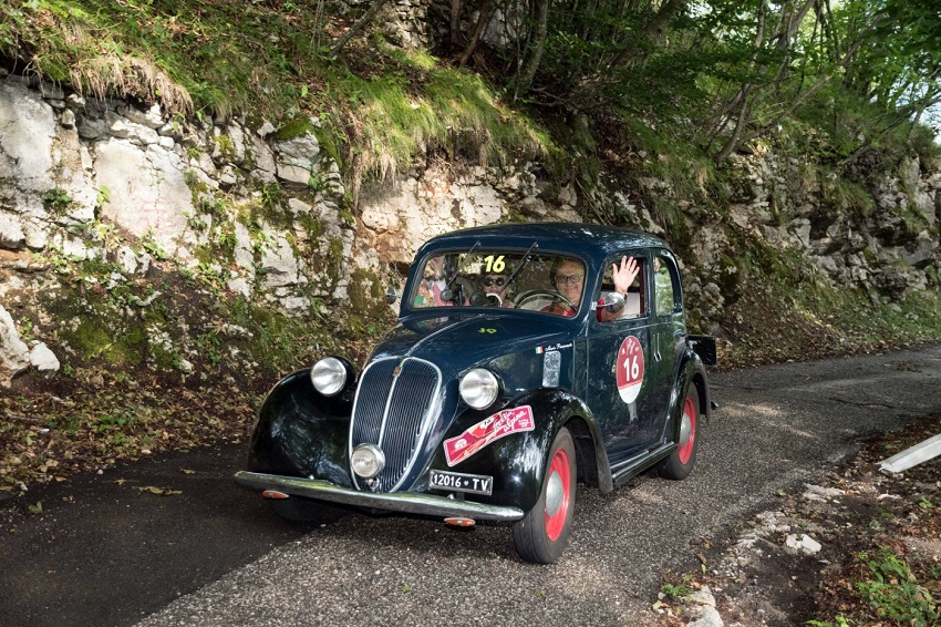 Stella Alpina 2017: Passanante e De Alessandrini portano al successo al loro Fiat 508C del 1938.